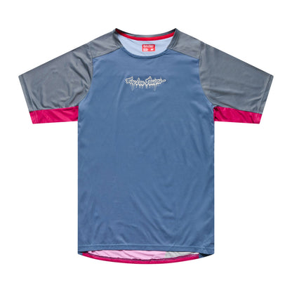 Maglia TROY LEE DESIGNS SKYLINE PRO DESCEND a maniche corte Slate