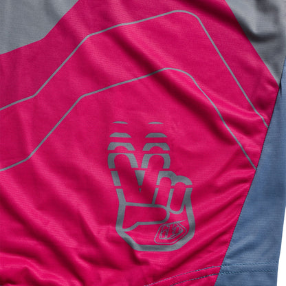 Maglia TROY LEE DESIGNS SKYLINE PRO DESCEND a maniche corte Slate