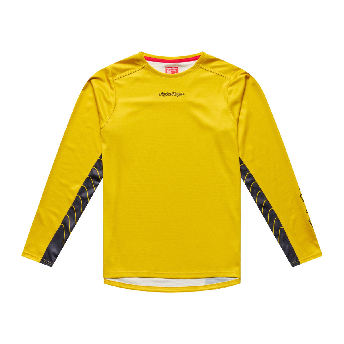 Maglia TROY LEE DESIGNS SKYLINE CHILL SWITCHBACK a maniche lunghe giallo acido