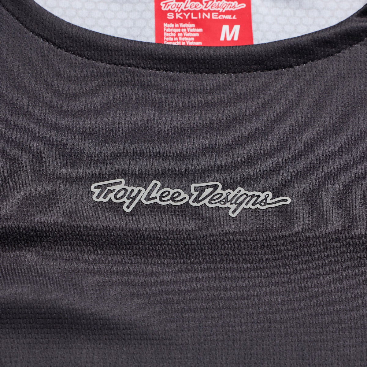 Maglia TROY LEE DESIGNS SKYLINE CHILL SWITCHBACK a maniche lunghe color carbonio