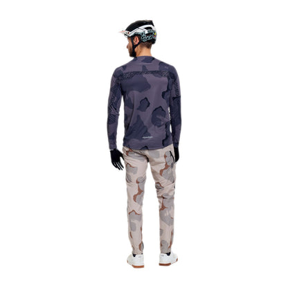 Maglia TROY LEE DESIGNS SKYLINE PRO FLOW CAMO Maniche Lunghe Carbon