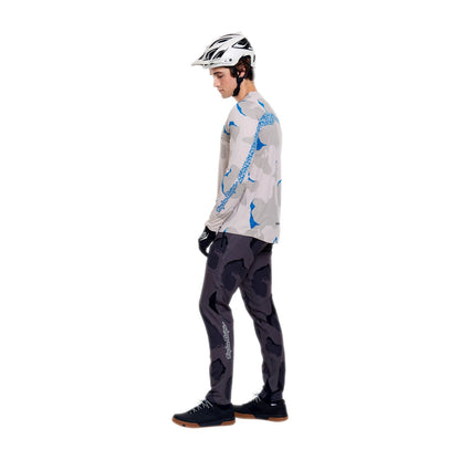 Maillot TROY LEE DESIGNS SKYLINE PRO FLOW CAMO Maniche Lunghe Pumice
