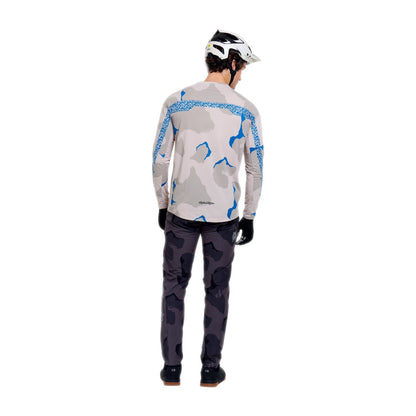 Maillot TROY LEE DESIGNS SKYLINE PRO FLOW CAMO Maniche Lunghe Pumice