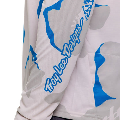 Maillot TROY LEE DESIGNS SKYLINE PRO FLOW CAMO Maniche Lunghe Pumice