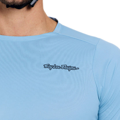 Maillot TROY LEE DESIGNS SKYLINE PRO MONO Maniche Lunghe Blu