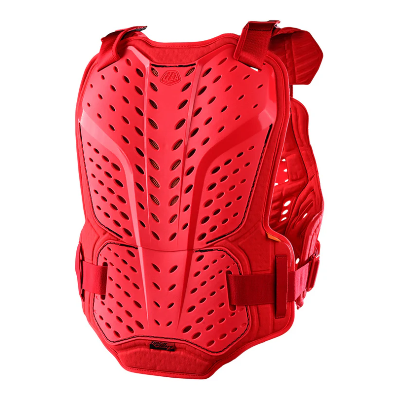 Gilet protettivo CE TROY LEE DESIGNS ROCKFIGHT Rosso