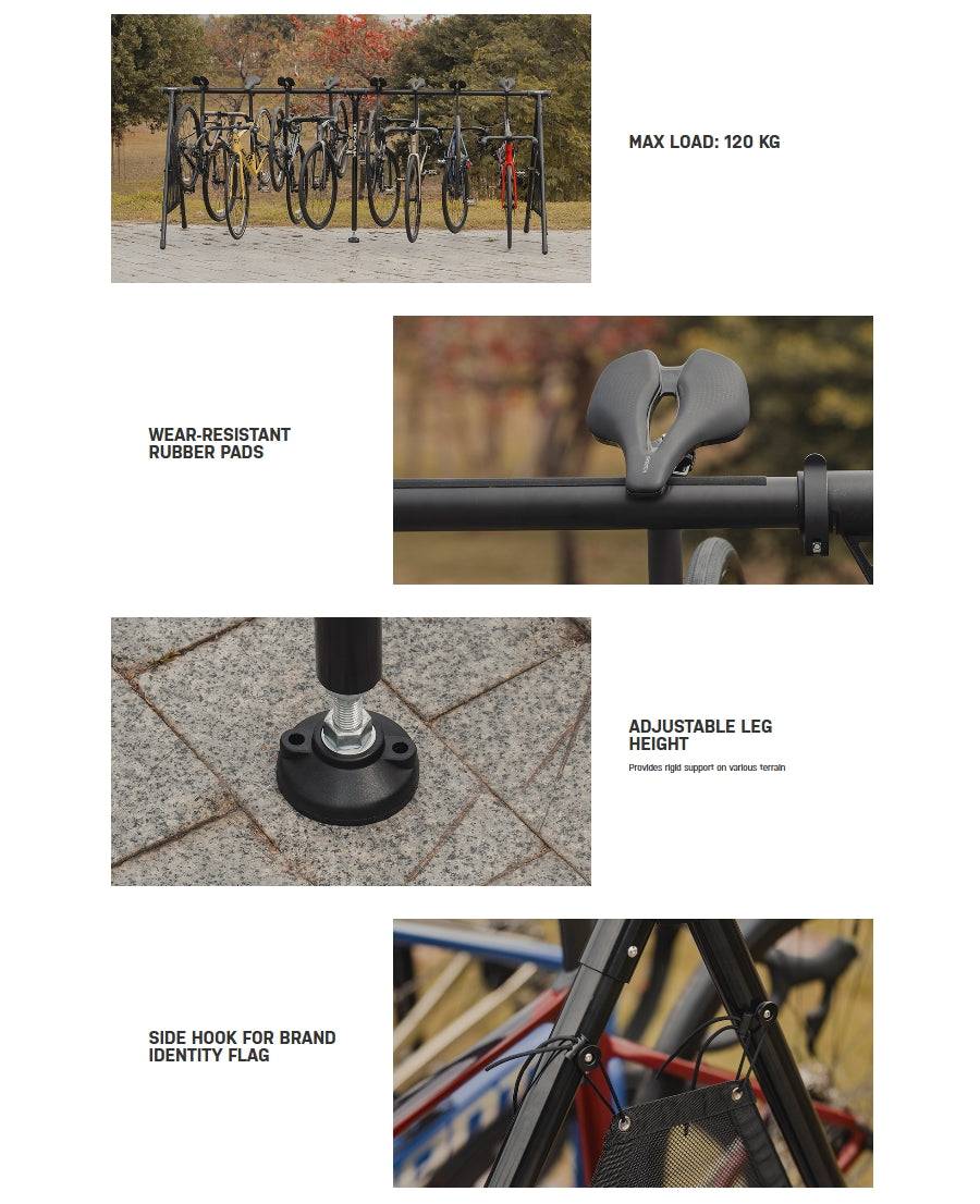 TOPEAK A-TYPE Portapacchi per 12 biciclette