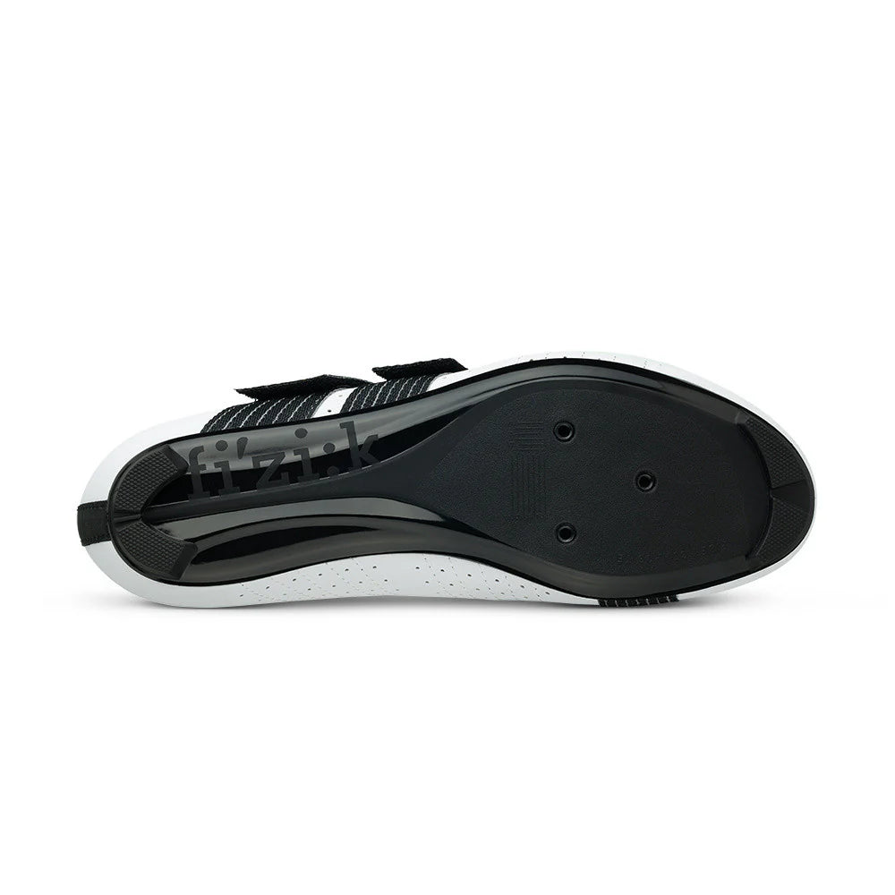 Scarpe da strada FIZIK R5 TEMPO POWERSTRAP bianche