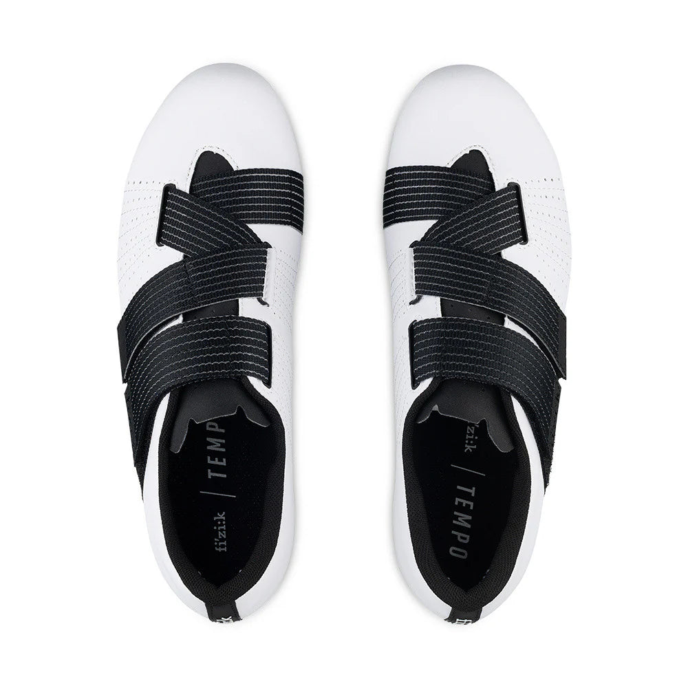 Scarpe da strada FIZIK R5 TEMPO POWERSTRAP bianche