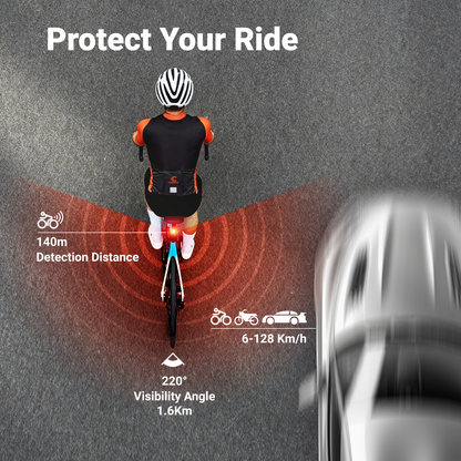 COOSPO TR70 Luce Posteriore Radar