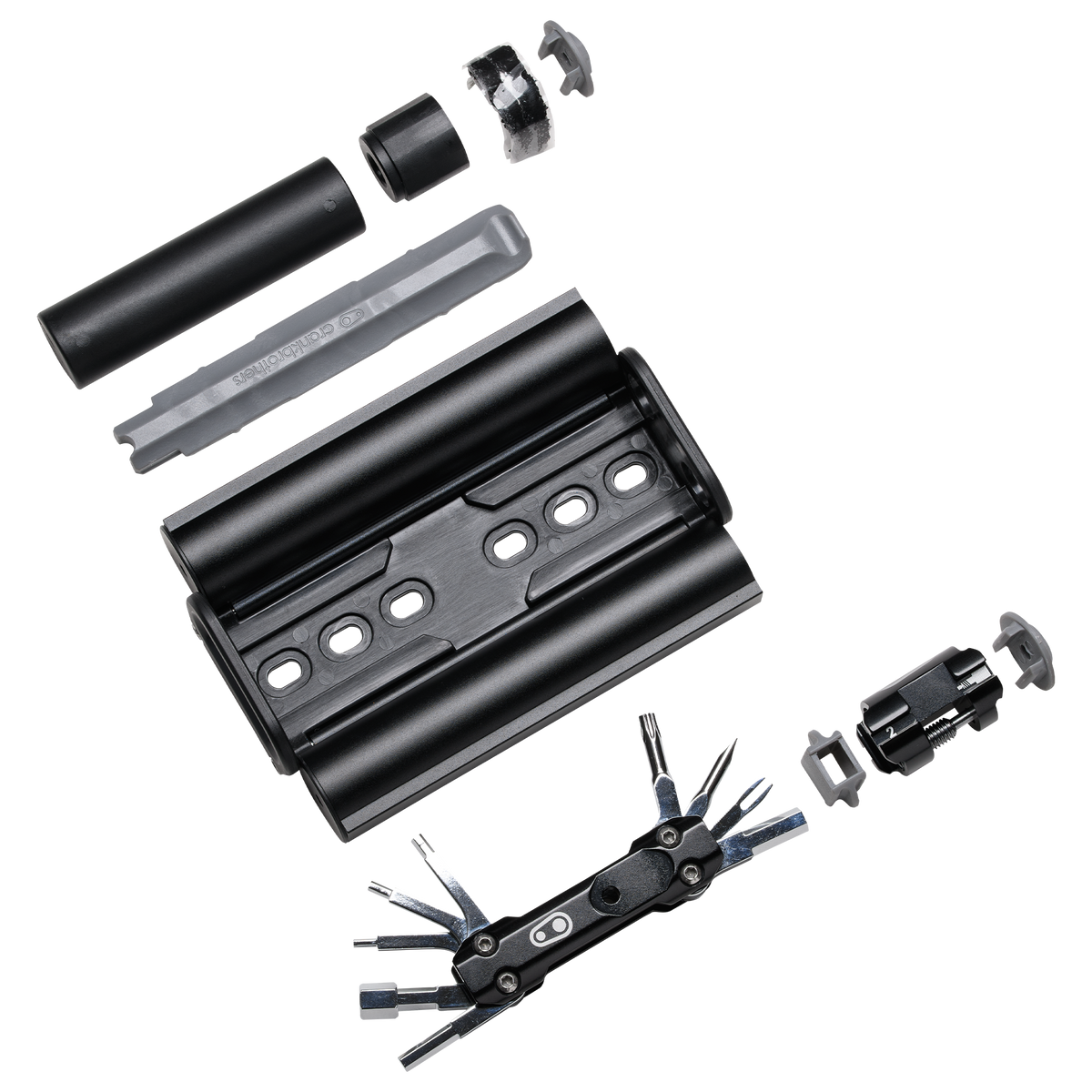 CRANKBROTHERS S.O.S TT17 - vista esplosa dei 17 attrezzi