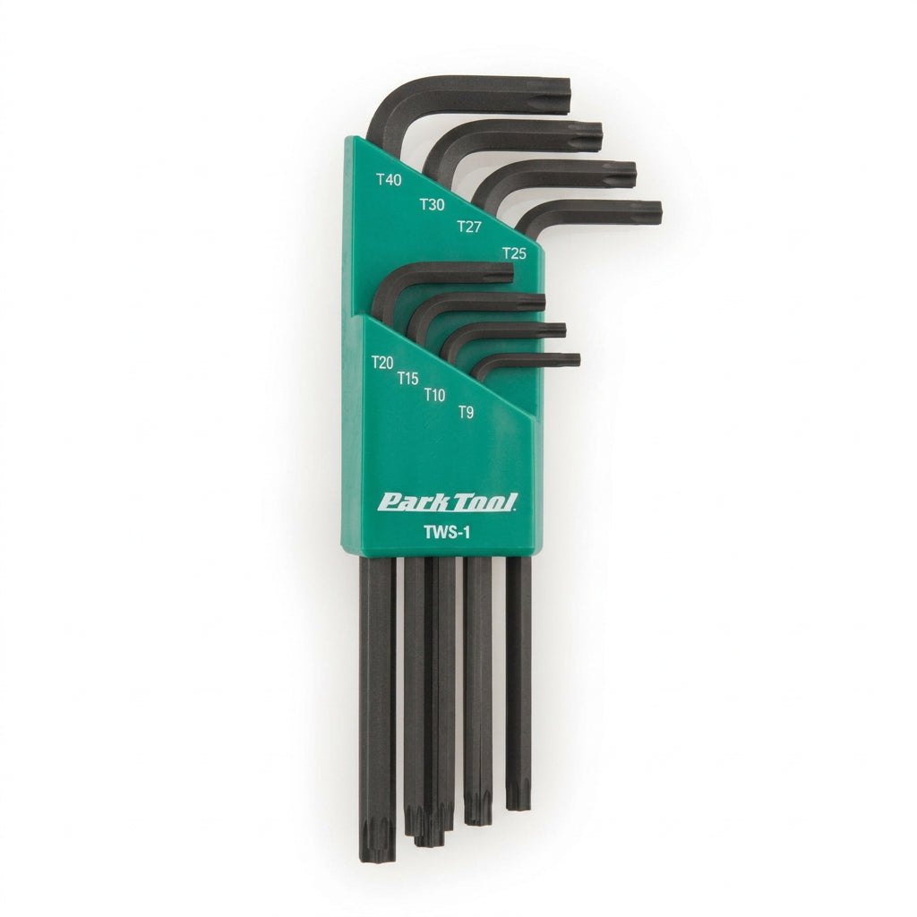 Park Tool TWS-1 Set di chiavi Torx a L con supporto