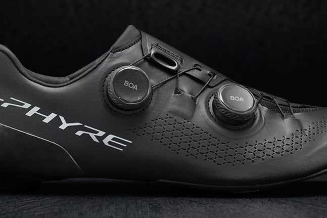 Scarpe Strada SHIMANO RC910 S-PHYRE Nero