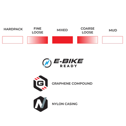 Pneumatico VITTORIA TERRENO T50 MIXED Gravel Endurance 700c Tubeless Ready Flessibile Nero