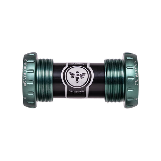 CHRIS KING Guarnitura ThreadFit 24 68/73 mm verde