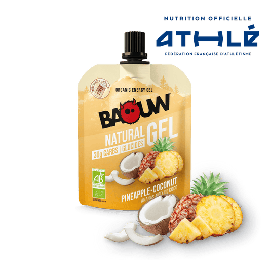 BAOUW Gel energetico biologico ananas/cocco (85 g)