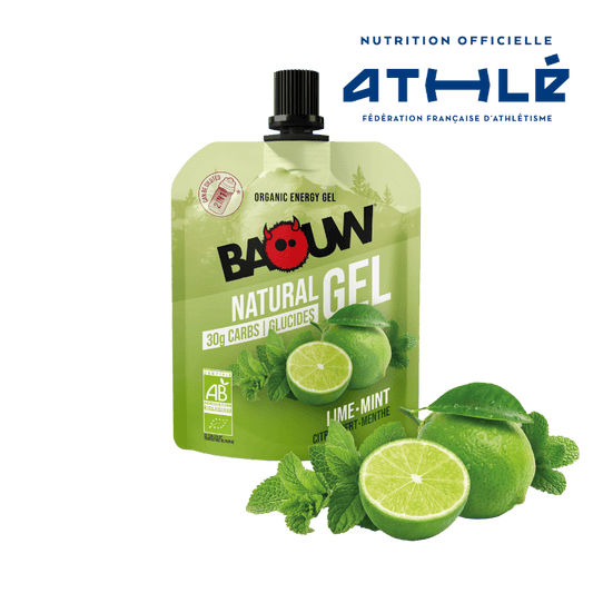 BAOUW Gel energizzante biologico al lime e alla menta (85 g)