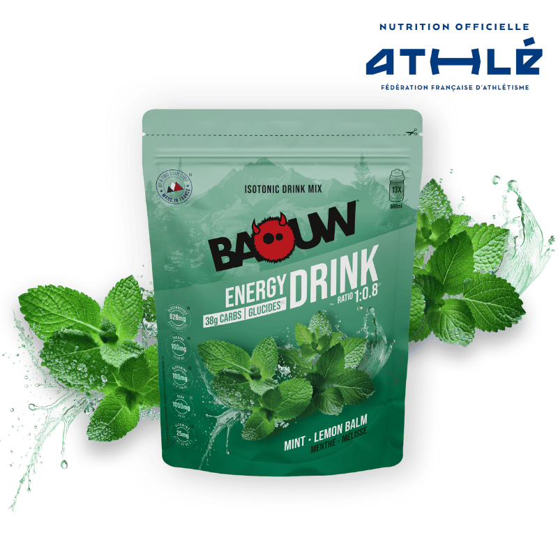 BAOUW ISOTONIC Bevanda energetica (585g) Menta/Melissa
