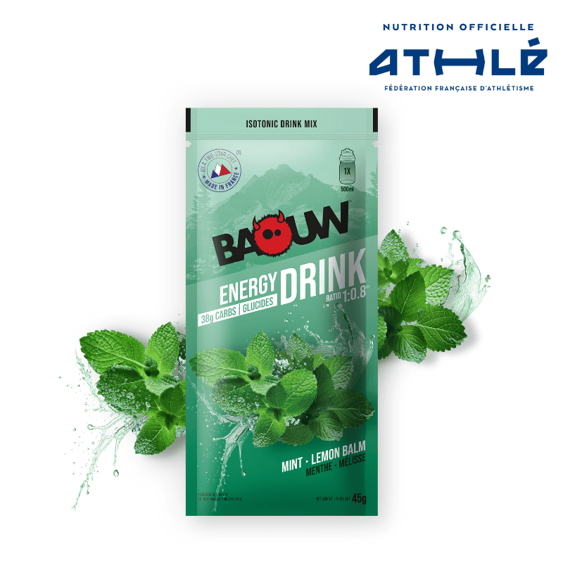 BAOUW ISOTONIC Bevanda energetica (45g) Menta/Melissa