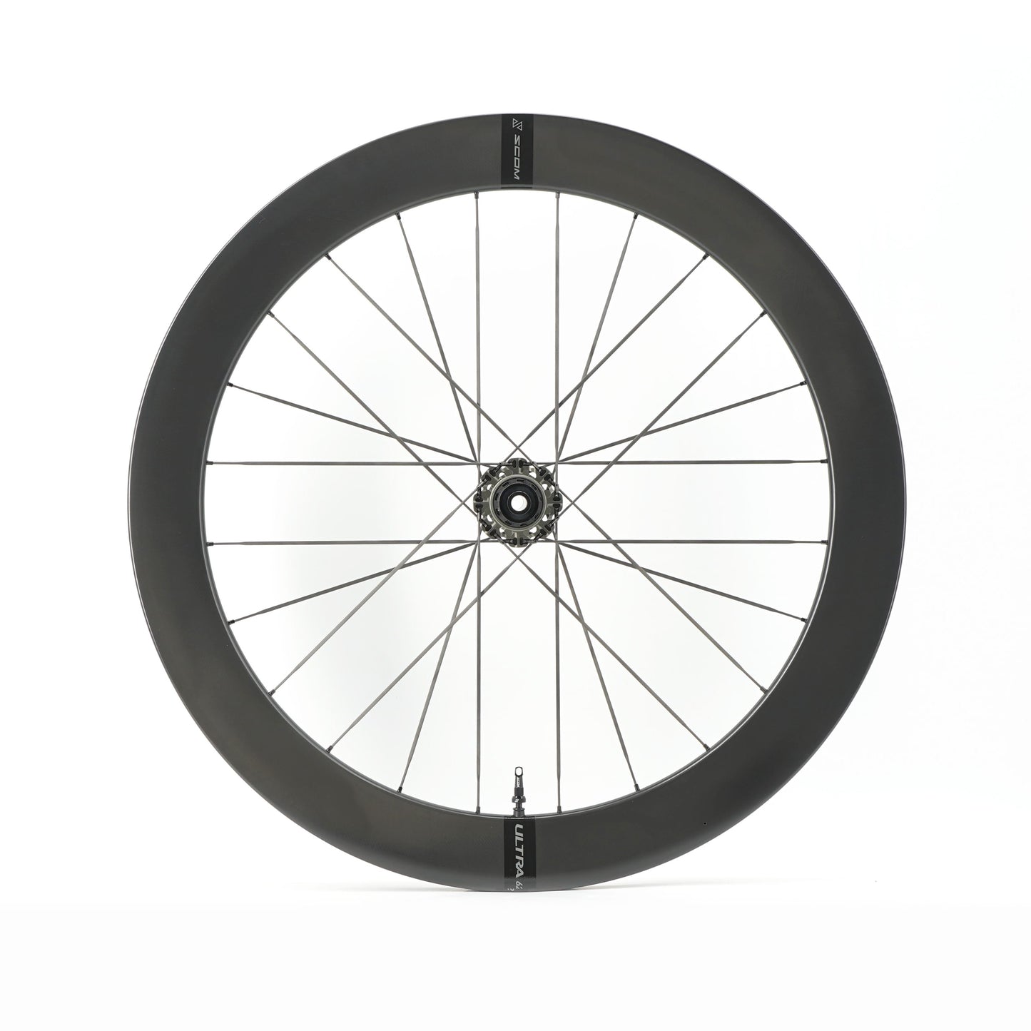 Coppia di ruote SCOM ULTRA 62 Tubeless Ready (bloccaggio centrale)