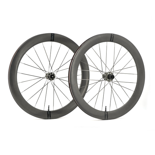 Coppia di ruote SCOM ULTRA 62+ Tubeless Ready (bloccaggio centrale)