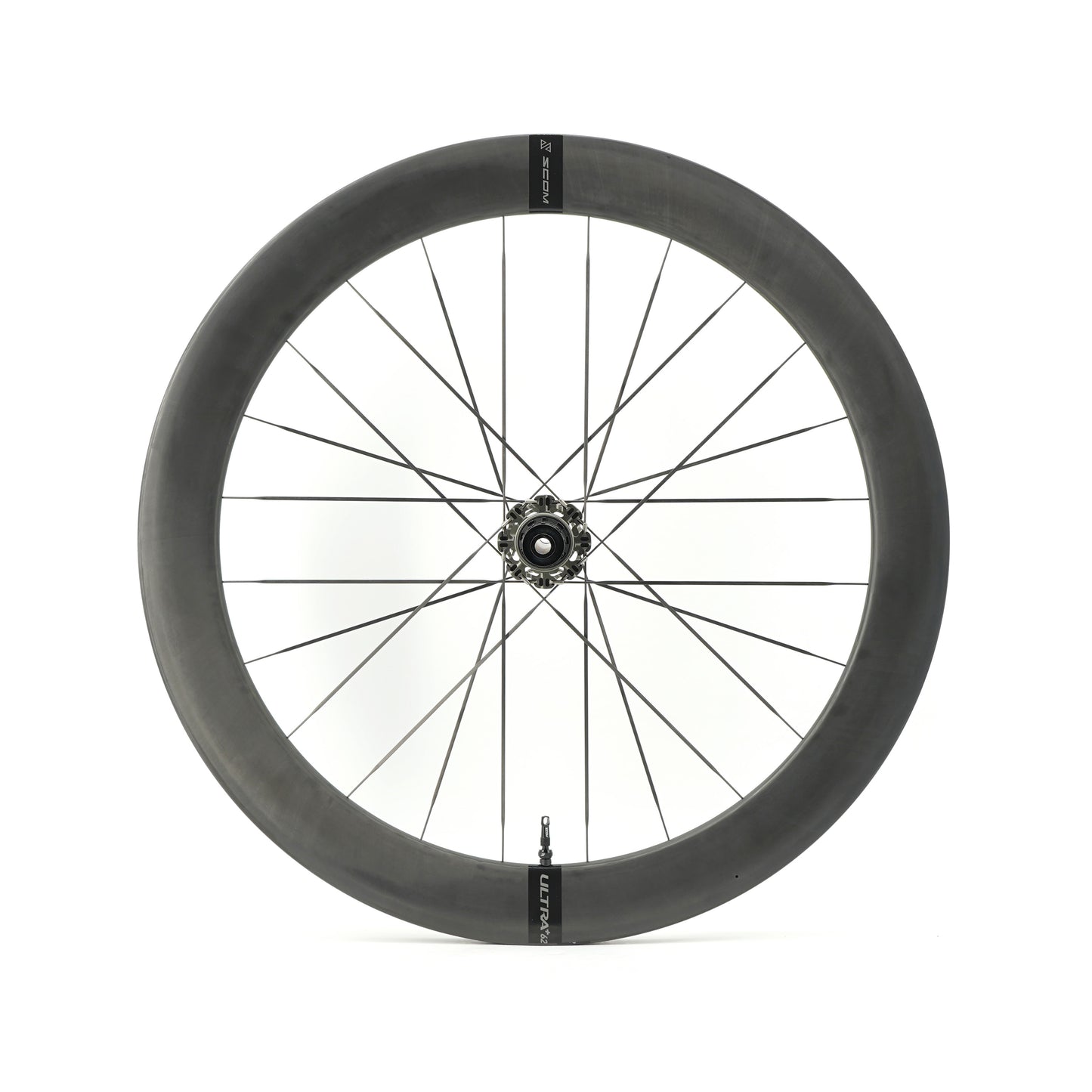 Coppia di ruote SCOM ULTRA 62+ Tubeless Ready (bloccaggio centrale)