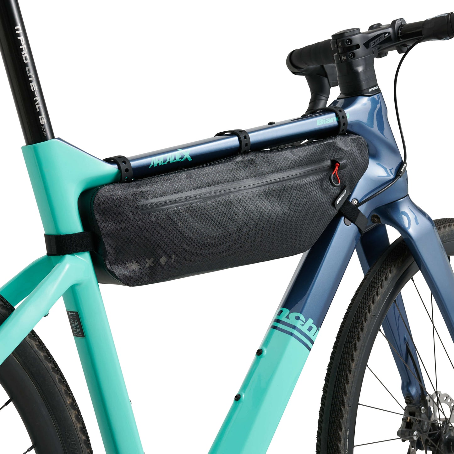 Borsa da telaio USWE FRAME TUBE SMALL 2,6 L Nero