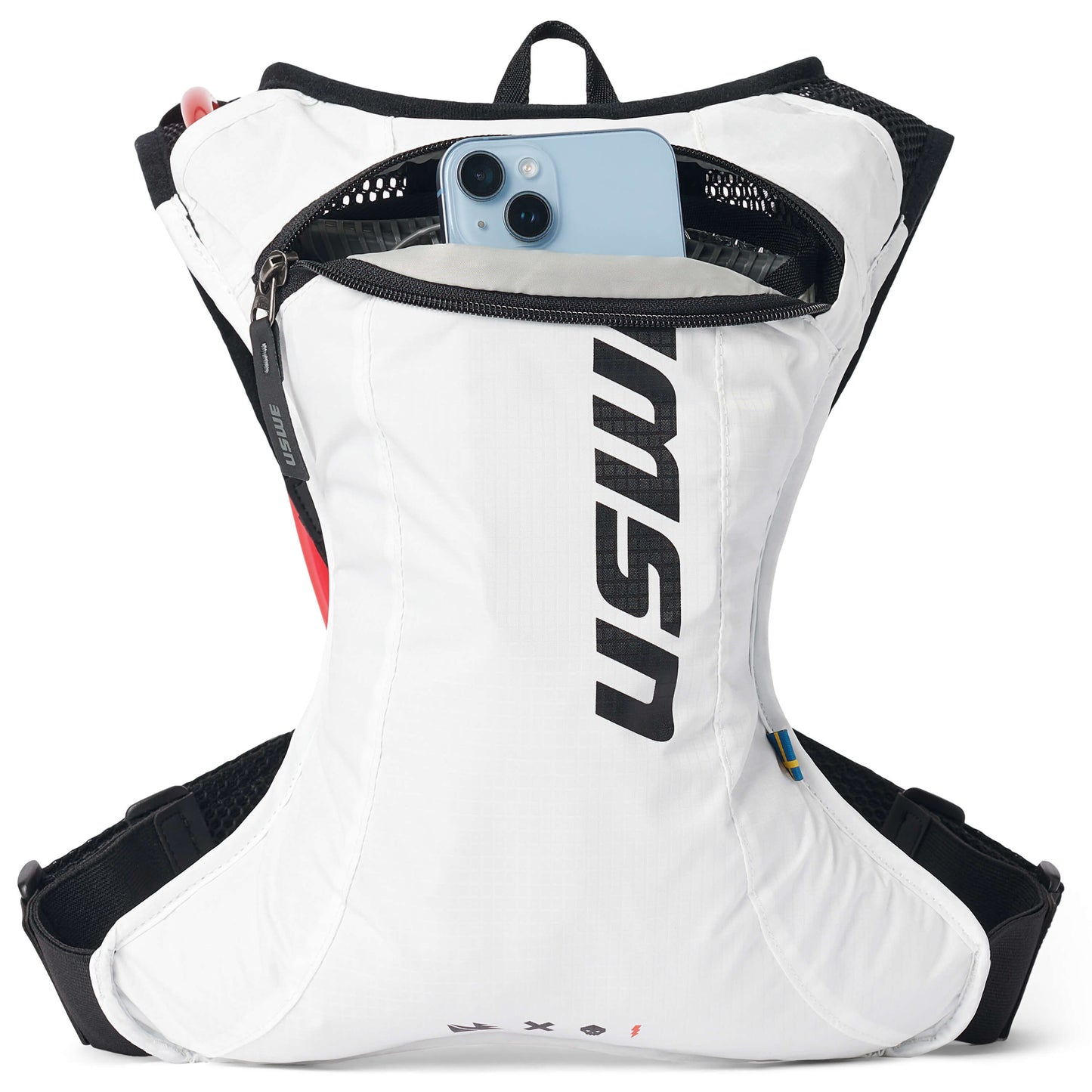 Zaino idratante USWE RACE 2.0 da 2 L, bianco