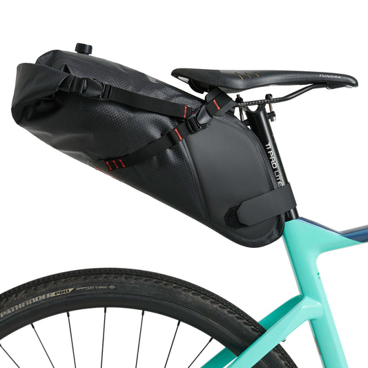 Borsa da sella USWE ROLLTOP SADDLE BAG 9 L nera