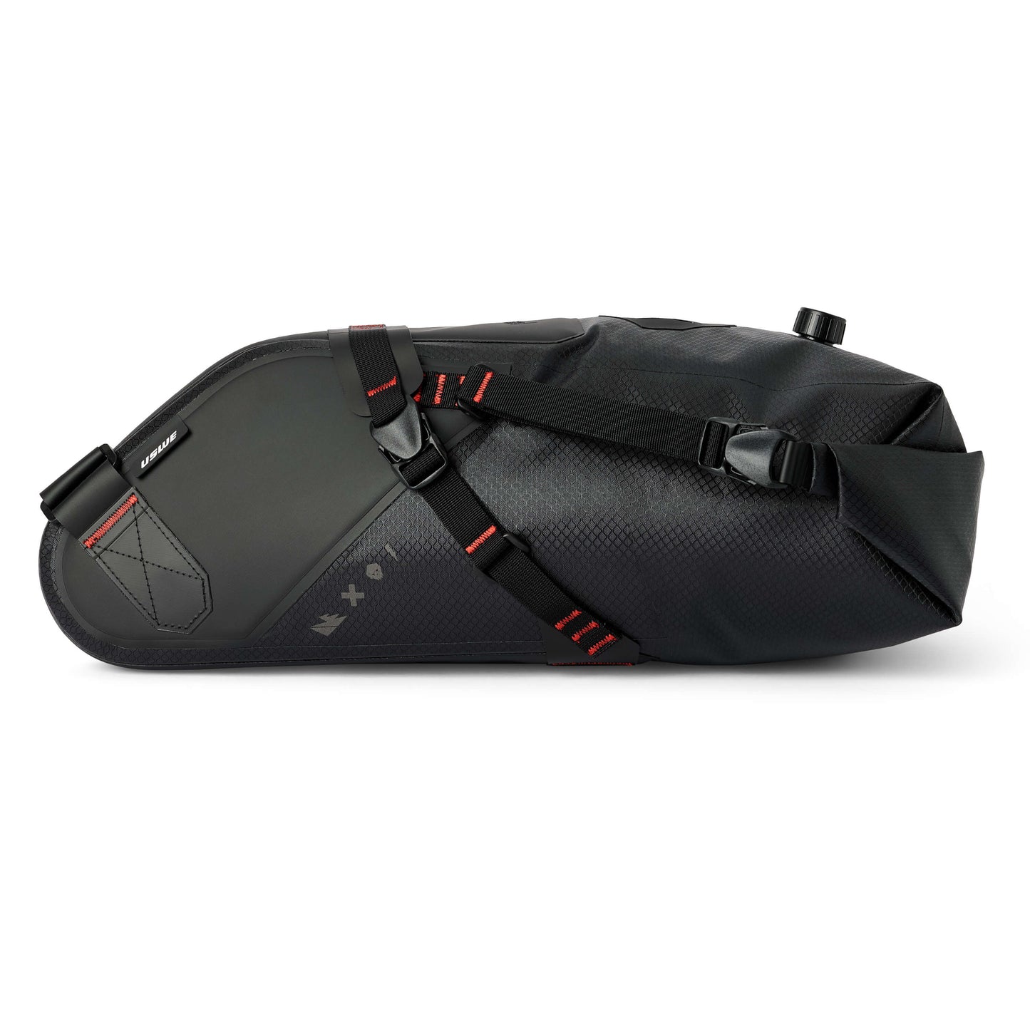 Borsa da sella USWE ROLLTOP SADDLE BAG 9 L nera