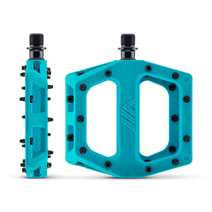 Pedali Piatti DMR V11 Turchese