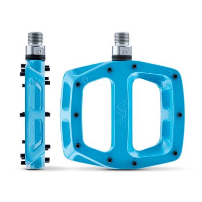 Pedali Piatti DMR V12 Blu