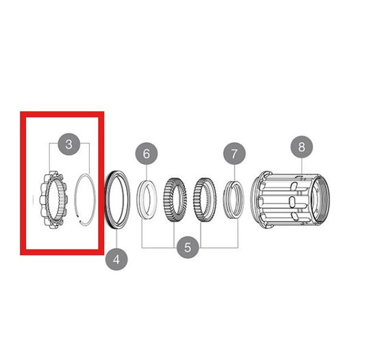 KIT INSERTO ALA MAVIC ID360 ≥ 2017