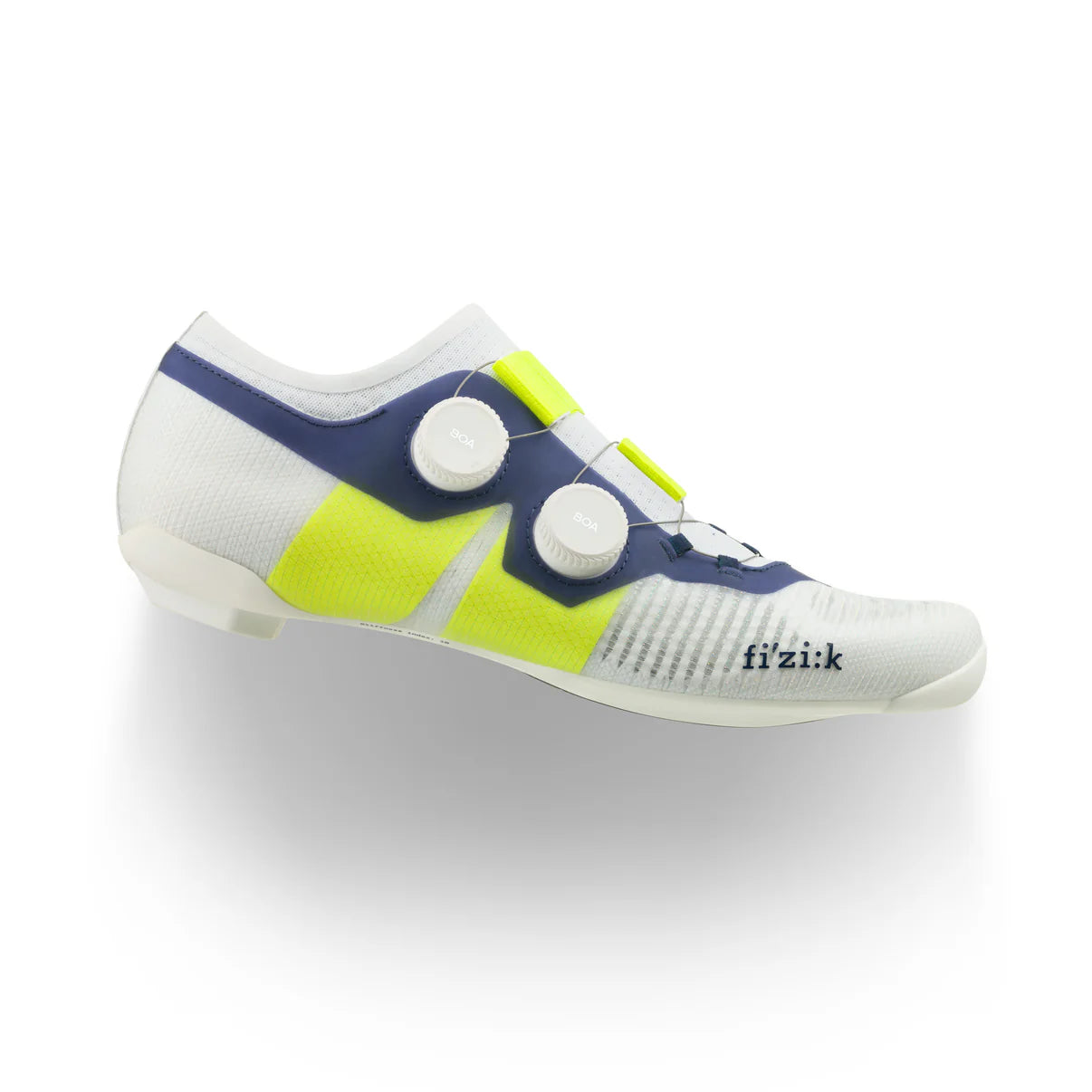 Scarpe da strada FIZIK VENTO VEGA CARBON Bianco/Giallo
