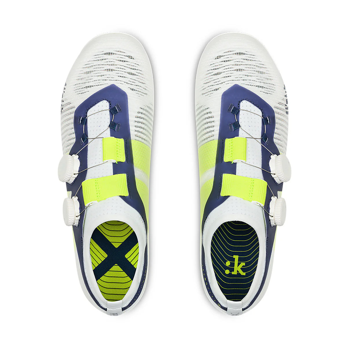 Scarpe da strada FIZIK VENTO VEGA CARBON Bianco/Giallo