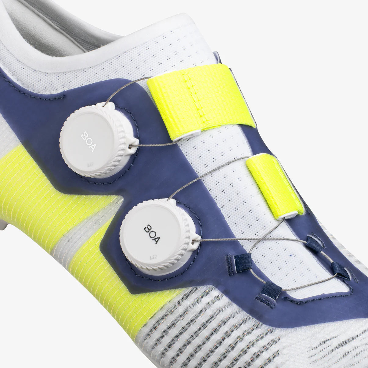 Scarpe da strada FIZIK VENTO VEGA CARBON Bianco/Giallo