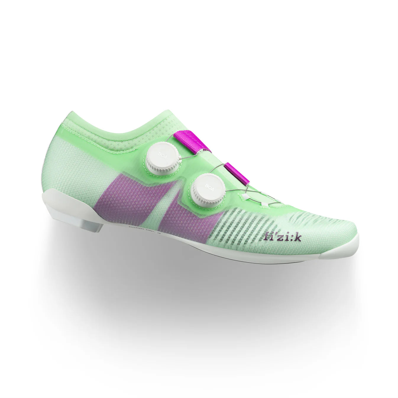 Scarpe da strada FIZIK VENTO VEGA CARBON Verde/Viola