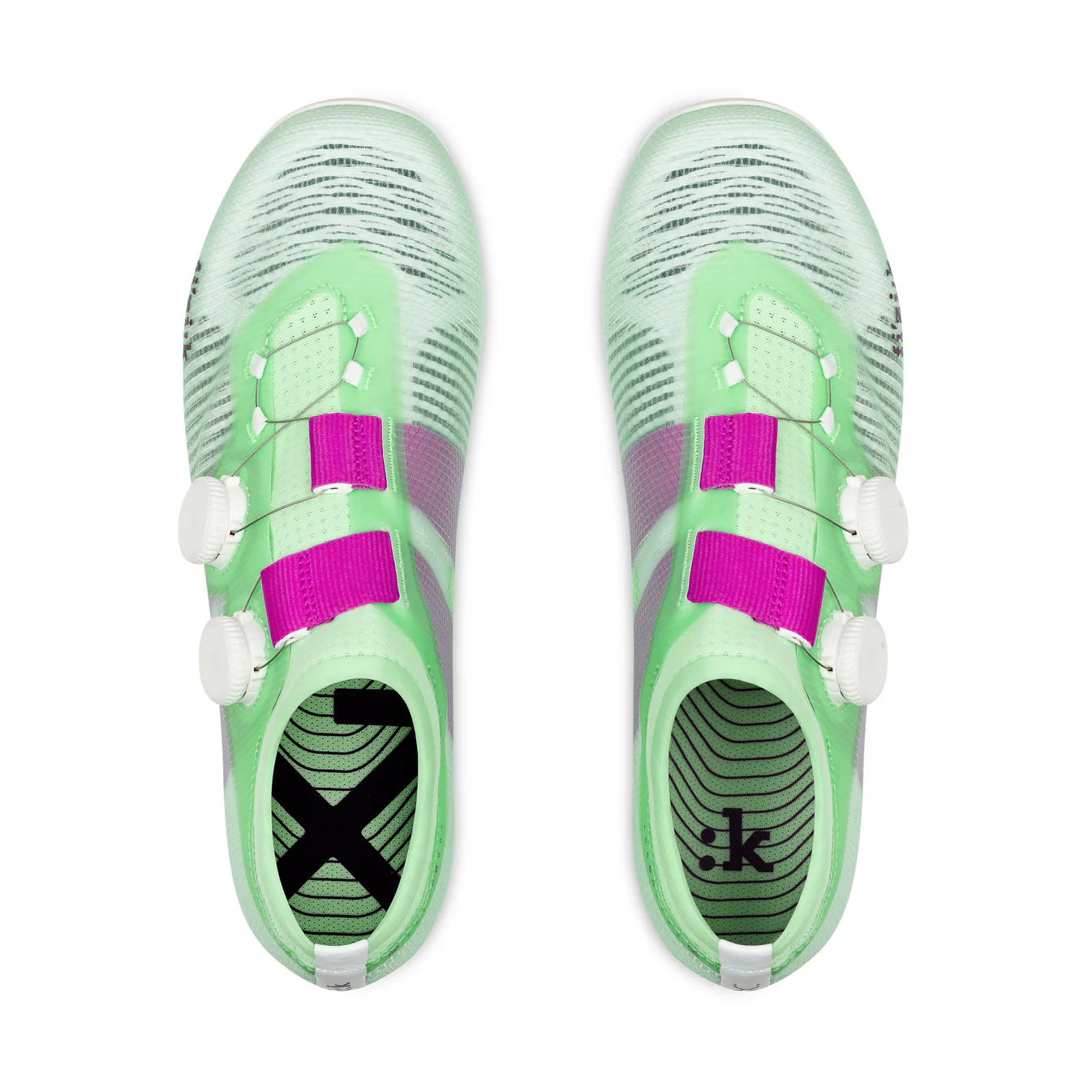 Scarpe da strada FIZIK VENTO VEGA CARBON Verde/Viola