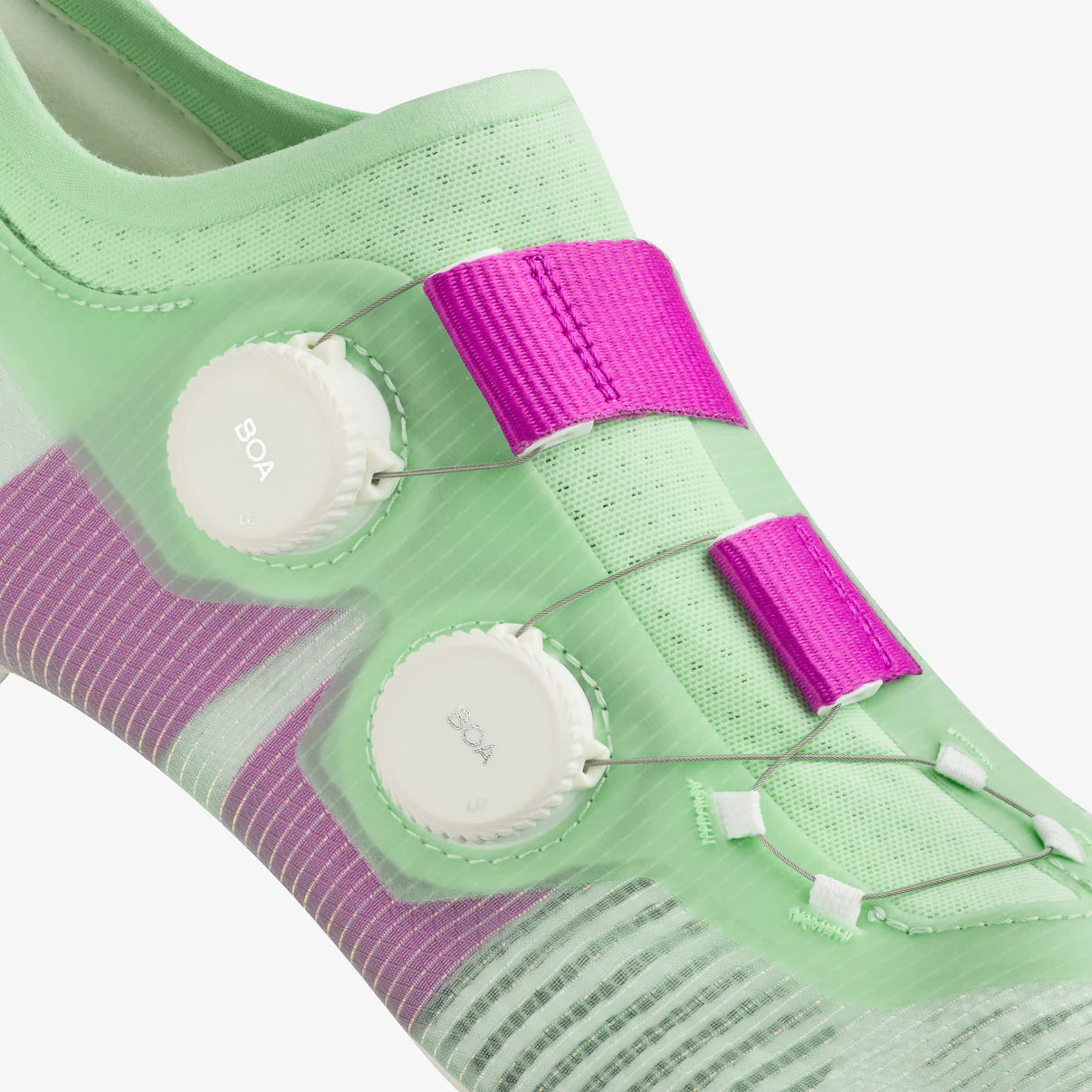 Scarpe da strada FIZIK VENTO VEGA CARBON Verde/Viola