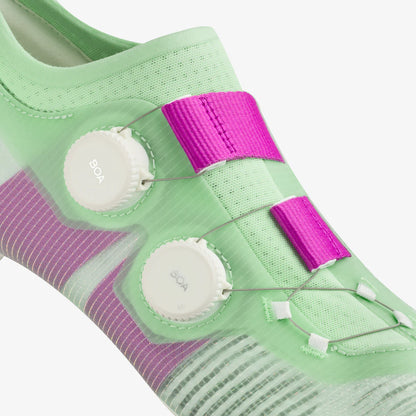Scarpe Strada FIZIK VEGA CARBON Verde/Purple