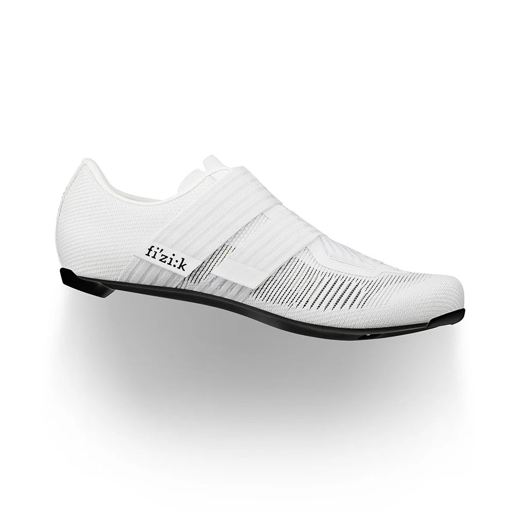 Scarpe da strada FIZIK VENTO POWERSTRAP AEROWEAVE Bianco