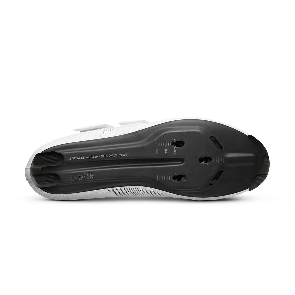 Scarpe da strada FIZIK VENTO POWERSTRAP AEROWEAVE Bianco