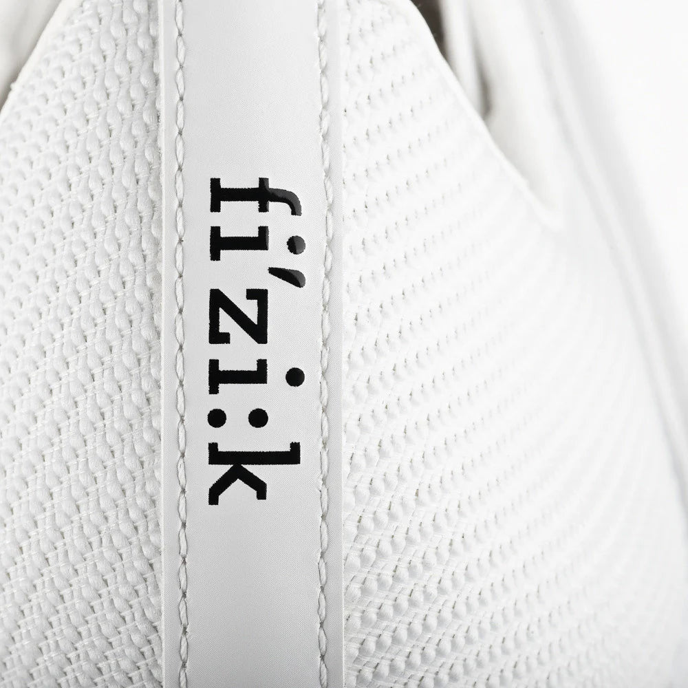Scarpe da strada FIZIK VENTO POWERSTRAP AEROWEAVE Bianco