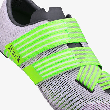 Scarpe Strada FIZIK VENTO POWERSTRAP AEROWAVE Viola/Verde