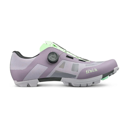 Scarpe MTB XC/gravel FIZIK VENTO PROXY WIDE lavanda/verde