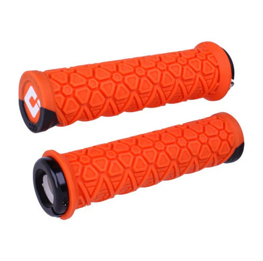 ODI VANQUISH Manopole Lock-On 135 mm Arancione