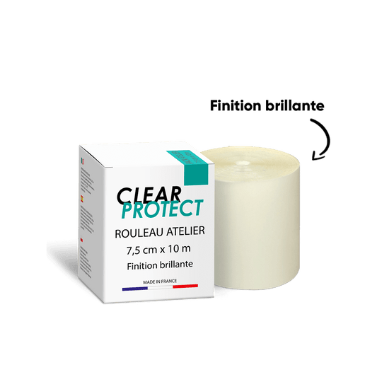 Protezione adesiva per telaio CLEARPROTECT FASTOTAPE lucida 10 m x 7.5 cm