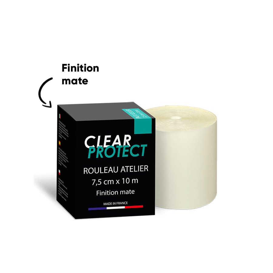 Protezione adesiva per telaio CLEARPROTECT FASTOTAPE opaca 10 m x 7.5 cm