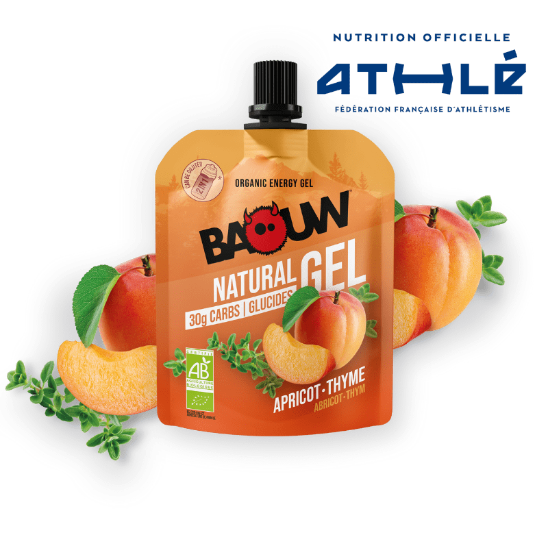 BAOUW Gel energizzante all'albicocca e timo (85g)