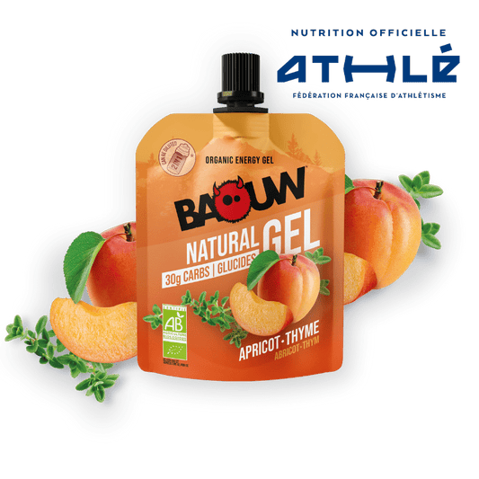BAOUW Gel energizzante all'albicocca e timo (85g)